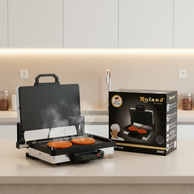 Roland Roland Exclusive Multi Grill Apparaat RVS