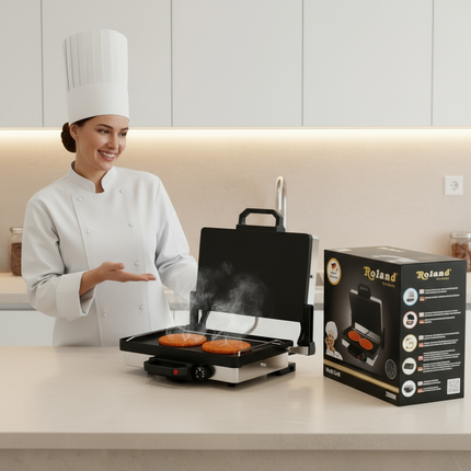 Roland Roland Exclusive Multi Grill Apparaat RVS