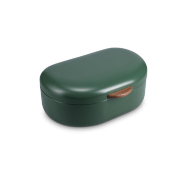 S & P Broodtrommel 33,5x21xH14,5cm groen Crust