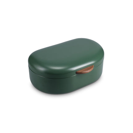 S & P Broodtrommel 33,5x21xH14,5cm groen Crust