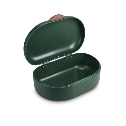 S & P Broodtrommel 33,5x21xH14,5cm groen Crust