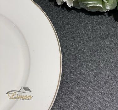 S & P Plat bord 26,5cm met gouden rand Era