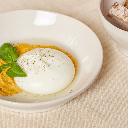 S & P Rocca Diepe bord / Kom 21,5xH4,5cm beige