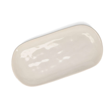 S & P Rocca Serveerschaal 36,5x18cm beige