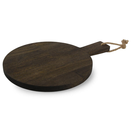 S & P Serveerplank 38x28cm rond hout Ancient