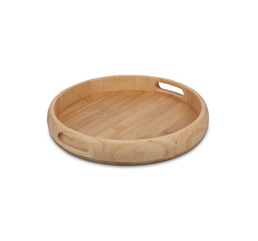 S & P Serveerschaal 32xH5cm hout Essenza