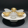 S & P Taartplateau 32cm met gouden rand Era