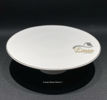 S & P Taartplateau 32cm met gouden rand Era