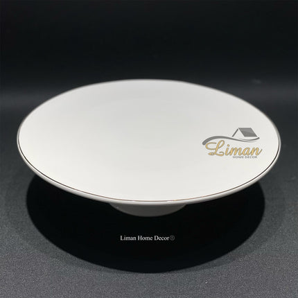 S & P Taartplateau 32cm met gouden rand Era