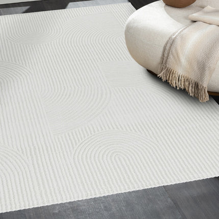 SEHRAZAT SEHRAZAT MODA 1100 CREAM BOOGJES VLOERKLEED