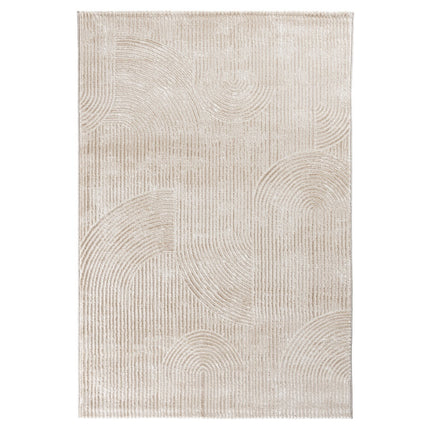 SEHRAZAT SEHRAZAT MODA 1120 BEIGE BOOGJES  VLOERKLEED