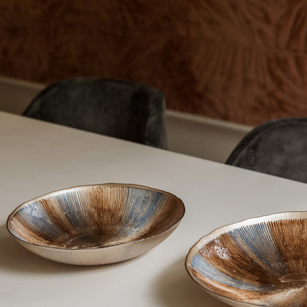 S|P Collection COSMO SIERSCHAAL 33XH6CM GLAS AUTUMN