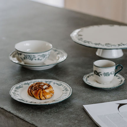 S|P Collection CYRIL Green Cappuccino/Nescafeset 2-Delig | 1- persoons 21,5CL