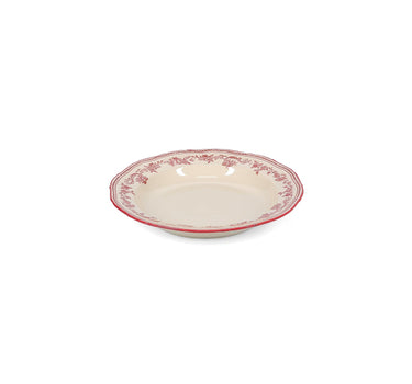 S|P Collection Diep bord 23/17xH4cm burgundy Cyril