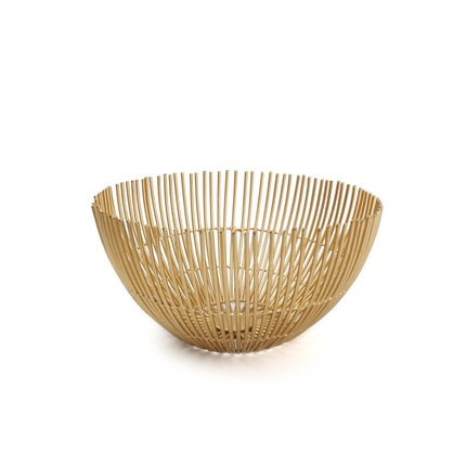 S|P Collection Iris Draadmand 18,5xH9cm Goud