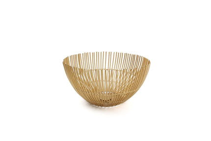 S|P Collection Iris Draadmand 18,5xH9cm Goud