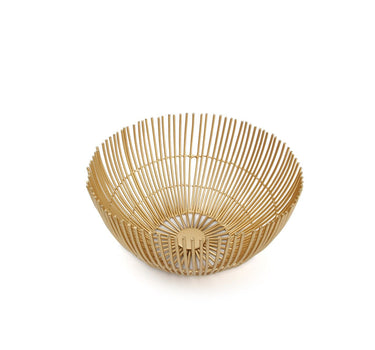 S|P Collection Iris Draadmand 18,5xH9cm Goud