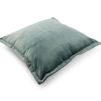 S|P Collection Lounge Kussen 45x45cm velvet muntgroen