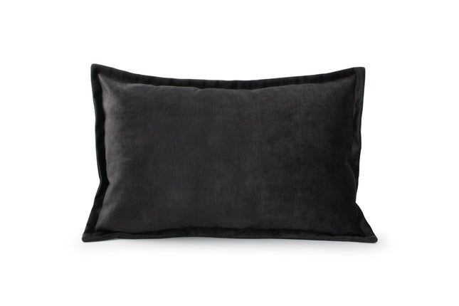 S|P Collection Lounge Kussen 60x40cm velvet zwart