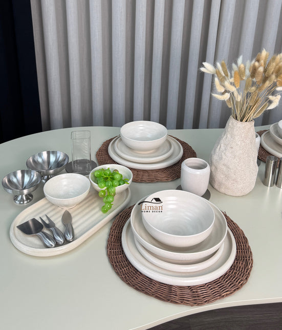 S|P Collection Mochi Serviesset 16 delig | 4 Persoons Beige