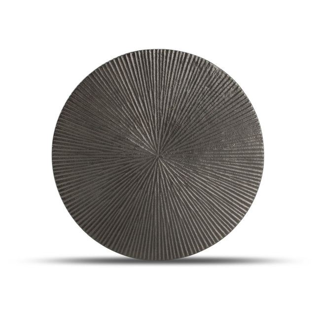 S|P Collection Pan Onderzetter 20cm geribbeld zwart Charm