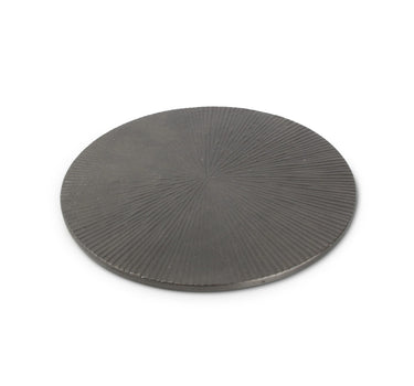 S|P Collection Pan Onderzetter 20cm geribbeld zwart Charm