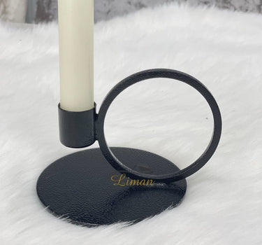 S|P Collection Pillar Kandelaar 10xH9cm metaal Zwart