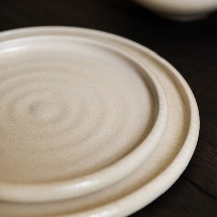 S|P Collection Plat bord 20,5xH2cm beige Mochi