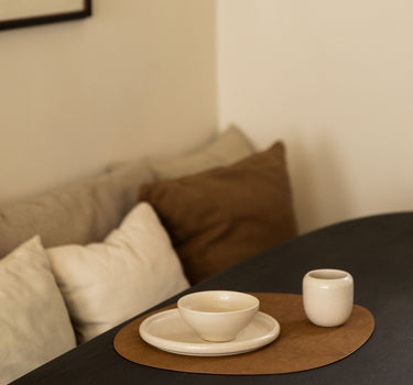 S|P Collection Plat bord 26xH2cm beige Mochi