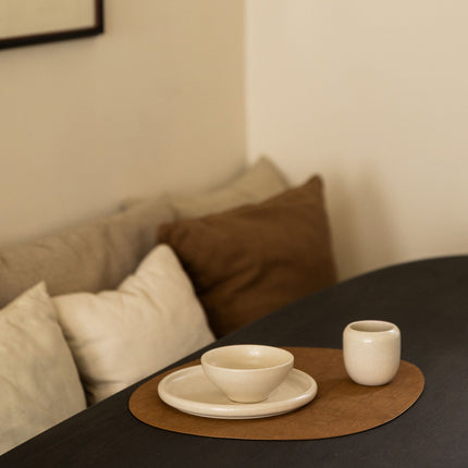 S|P Collection Plat bord 26xH2cm beige Mochi