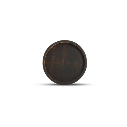 S|P Collection Rural Glasonderzetter hout zwart - set/4