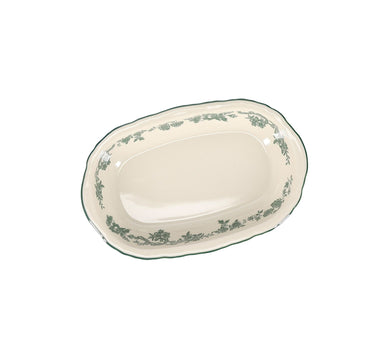 S|P Collection SERVEERSCHAAL 26,5X17,5XH4,5CM OVAAL GREEN CYRIL