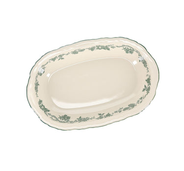 S|P Collection SERVEERSCHAAL 31,5X21XH5,5CM OVAAL GREEN CYRIL