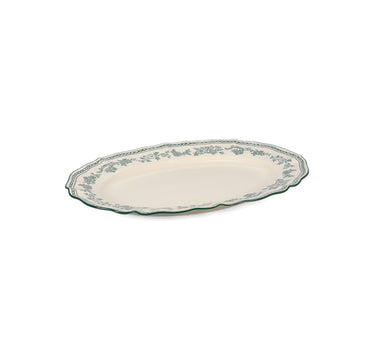 S|P Collection SERVEERSCHAAL 32,5X22,5CM OVAAL GREEN CYRIL