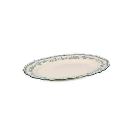 S|P Collection SERVEERSCHAAL 32,5X22,5CM OVAAL GREEN CYRIL