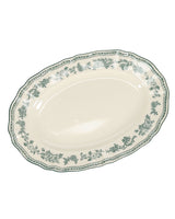 S|P Collection SERVEERSCHAAL 32,5X22,5CM OVAAL GREEN CYRIL