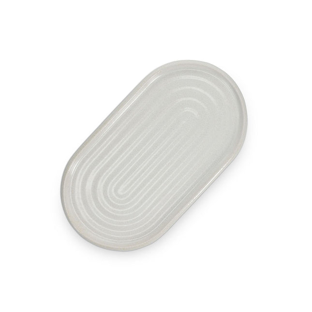 S|P Collection Serveerschaal 35x19,5xH2cm beige Mochi