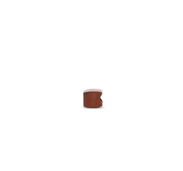S|P Collection Servetring 5,5x4cm rechthoekig hout Moku - set/4