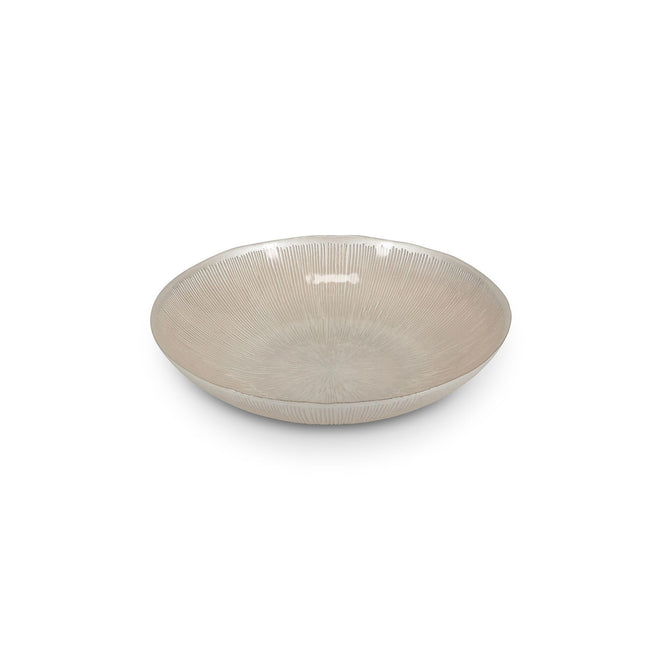 S|P Collection Sierschaal 33xH6cm glas pearl Cosmo