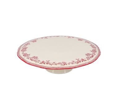 S|P Collection Taartplateau 32,5xH9cm burgundy Cyril