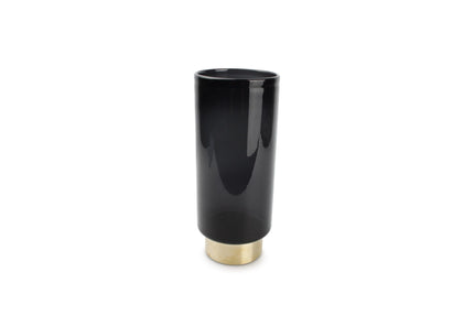 S|P Collection Vaas 11,5XH27,5cm zwart Manon