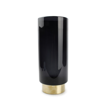 S|P Collection Vaas 14,5xH35cm zwart Manon