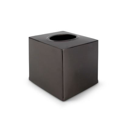 S|P Collection Vanity Tissue doos 12,5x12,5xH12,5cm gebors. zwart