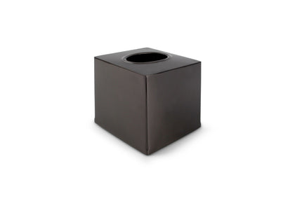 S|P Collection Vanity Tissue doos 12,5x12,5xH12,5cm gebors. zwart