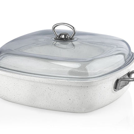 TAC TAC Granit Kookpan - Braadpan Cream 28 Cm