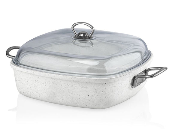 TAC TAC Granit Kookpan - Braadpan Cream 28 Cm