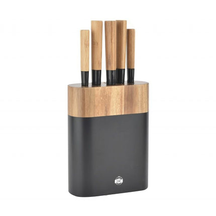 TAC Tac Varni Messenset Hout / Zwart 6 Delig