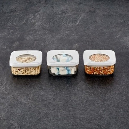 VA Vip Ahmet Gunes Vierkant 3-Delig Voorraadbussen / Bewaardoos 250 ML