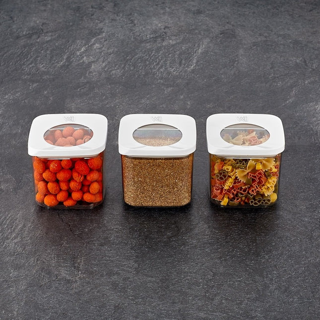 VA Vip Ahmet Gunes Vierkant 3-Delig Voorraadbussen / Bewaardoos 700 ML