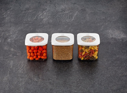 VA Vip Ahmet Gunes Vierkant 3-Delig Voorraadbussen / Bewaardoos 700 ML